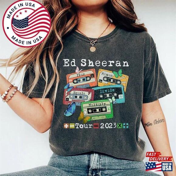 Other - s Retro Ed Sheeran Cassettes Shirt  World Tour   Classic